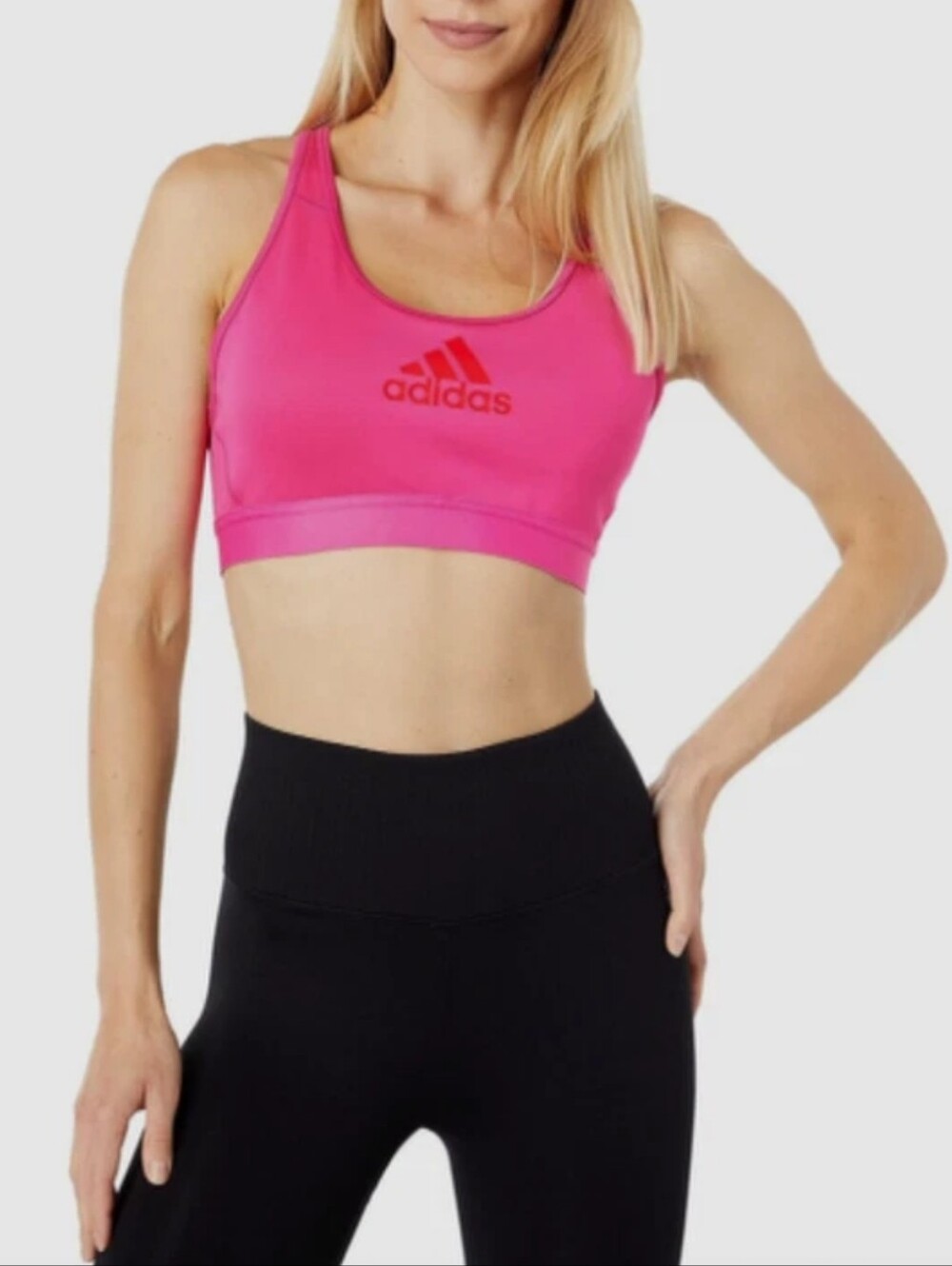 ADIDAS DON'T RESIST ALPHASKIN  MEDIUM-SUPPORT SPORTS BRA